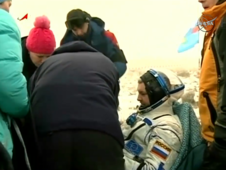 Space Station Crew Returns to Earth, Lands Safely in Kazakhstan 5 With the end of this mission, flight engineer Alexander Samokutyaev of the Russian Federal Space Agency now has accrued 331 days in space. Image Credit: NASA