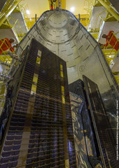 Two new satellite join the Galileo satellite 5 Inside fairing