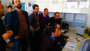 Cluster satellite catches up 4 Mission team watches closely