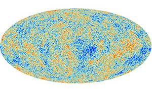 Satellite Mission Puts Einstein to the Test 2 “Planck”-created map of the cosmic microwave background. Courtesy of ESA and the Planck Collaboration