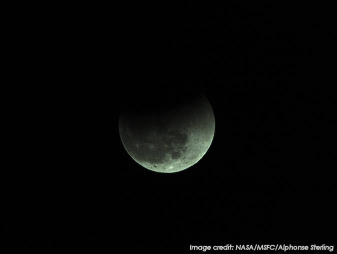 NASA to Host Teleconference and Twitter Chat to Discuss Shortest Lunar Eclipse of the Century 2 This image shows the Dec. 20, 2012 total lunar eclipse, as seen from Sagamihara, Japan. Image Credit: NASA/MSFC/Alphonse Sterling