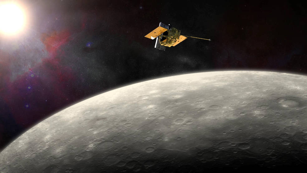 NASA Spacecraft Achieves Unprecedented Success Studying Mercury 2 NASA’s MErcury Surface, Space ENvironment, GEochemistry, and Ranging (MESSENGER) spacecraft traveled more than six and a half years before it was inserted into orbit around Mercury on March 18, 2011. Credits: NASA/JHU APL/Carnegie Institution of Washington