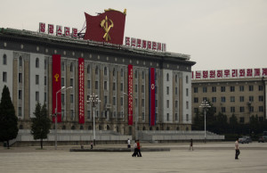 North Korea Says it Cured Cancer, AIDS, Ebola with Wonder Drug 2 Pyongyang, North Korea circa July 2012/ City centre. Kim Il-sung Square.