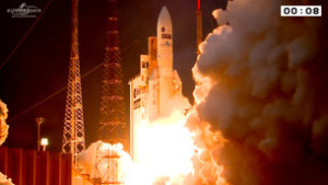 Europe's MSG-4 weather satellite delivered into orbit 2 MSG-4 liftoff