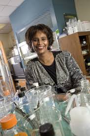 Drug protects fertility and many prolong life in chemo- threated mice 3 Sana Salih (credit UW Health): Sana Salih works in her research lab at the UW Clinical Science Center.