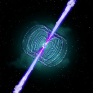 Magnetar could have boosted explosion of extremely bright supernova 3 Artist impression of a magnetar boosting a super-luminous supernova and gamma-ray burst. Copyright : Kavli IPMU