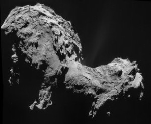 The colour changing comet 3 Comet on 19 September 2014 – NavCam