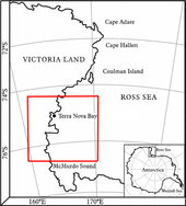 Nansen give birth to two icebergs 3 East Antarctica