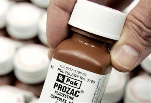Most Antidepressants Don't Work for Young Patients 2 A bottle of Eli Lilly & Co.'s Prozac is pictured at a company facility in Plainfield
