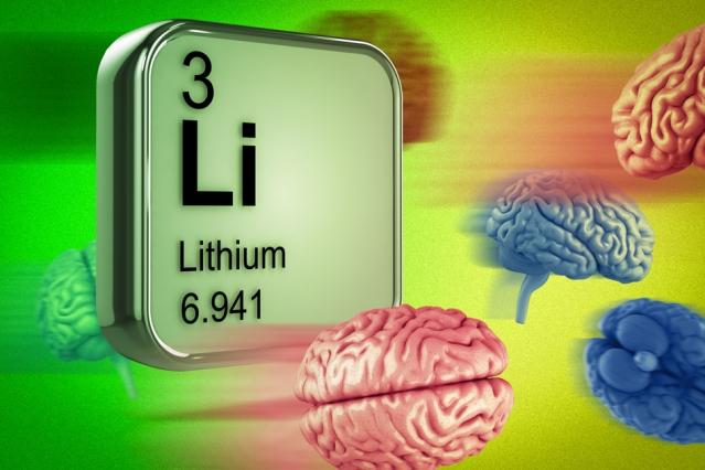 New Clue to How Lithium Works in the Brain 2 “How lithium acts on the brain has been this great mystery of psychopharmacology,” says Joshua Meisel, an MIT postdoc and lead author of a new study. “There are hypotheses, but nothing’s been proven.” Illustration: Jose-Luis Olivares/MIT