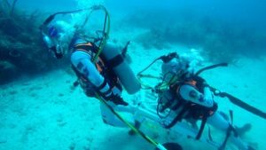 Underwater rescue medium