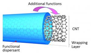 Wrapping carbon nanotubes in polymers…