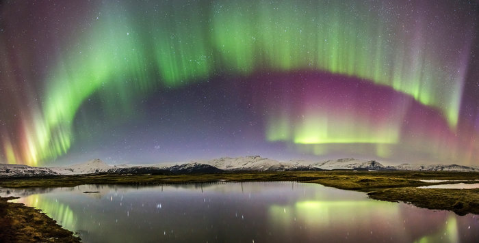 Colourful Cosmic Curtains