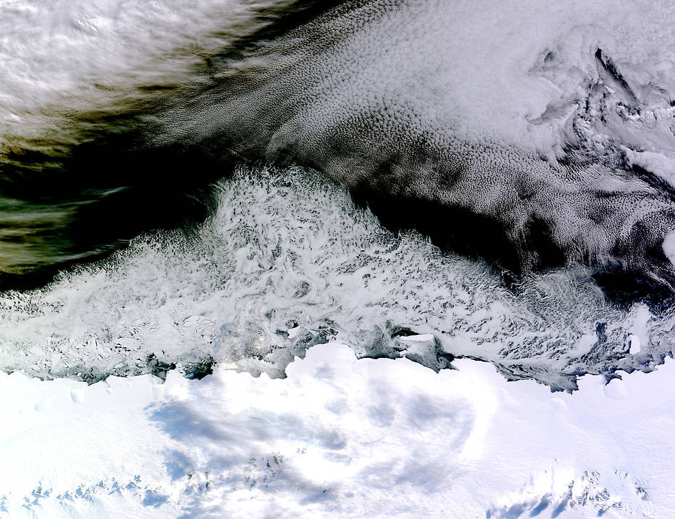 Sea Ice Off East Antarctica’s…