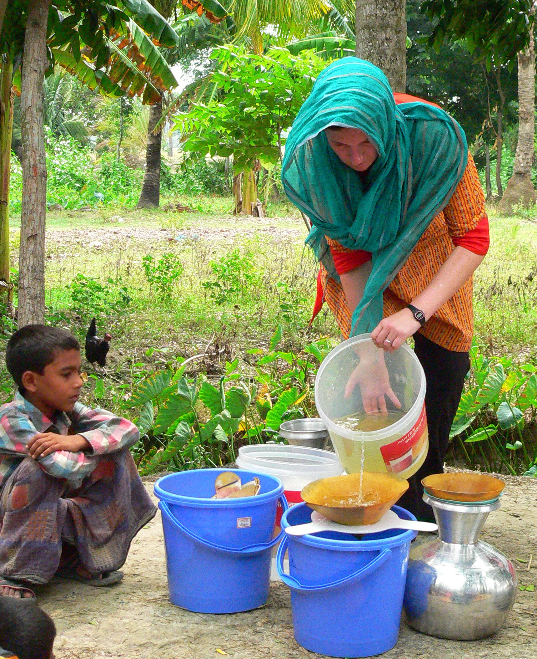 Book’s Pages Eliminating Bacteria in Drinking Water