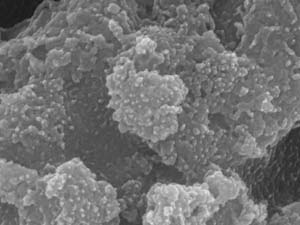 Hydrogen freed by nanoparticle duo