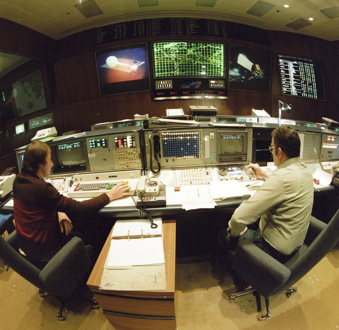 ESOC Control Room 1978