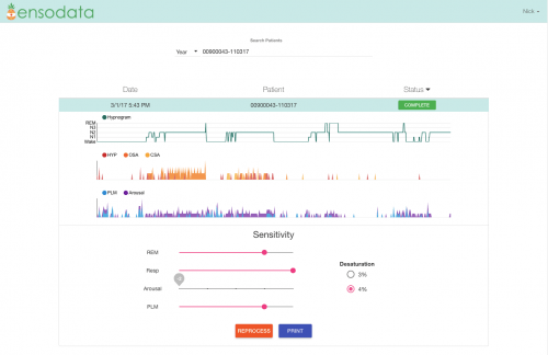 EnsoSleep Product Screenshot