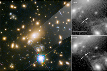 Farthest star ever seen in the Universe detected