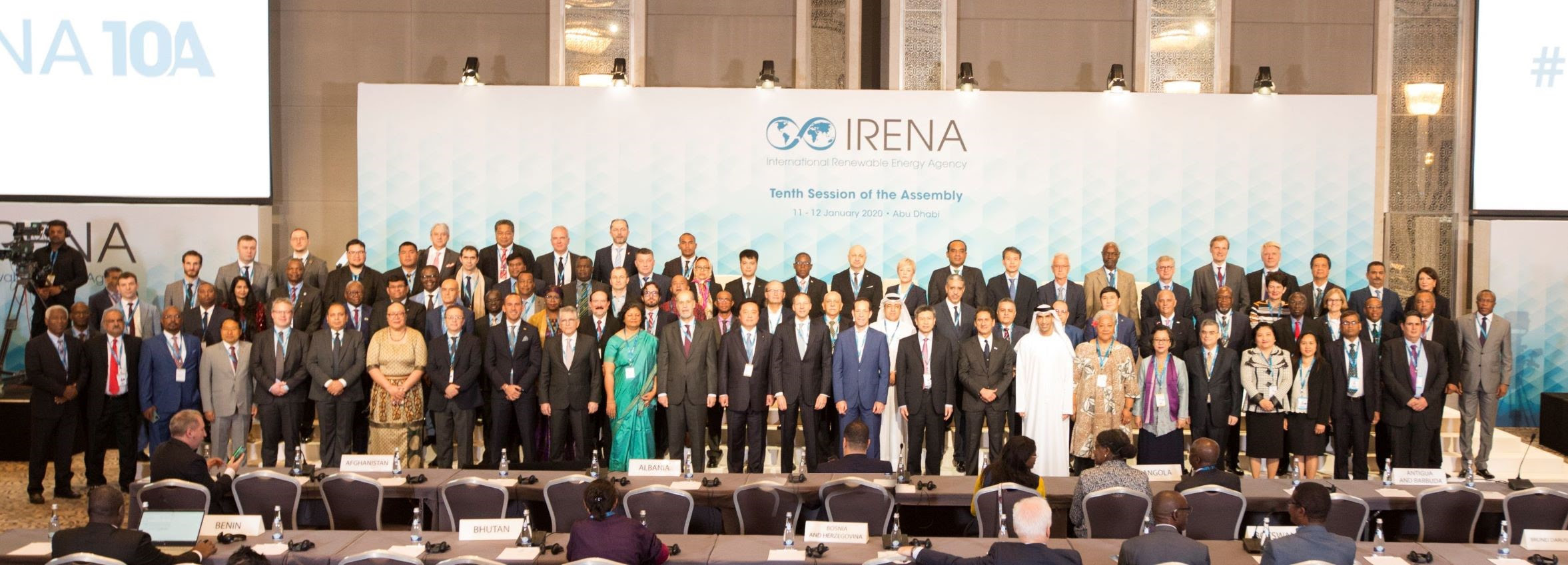 150 Countries, Discussing on Energy Transformation for better future