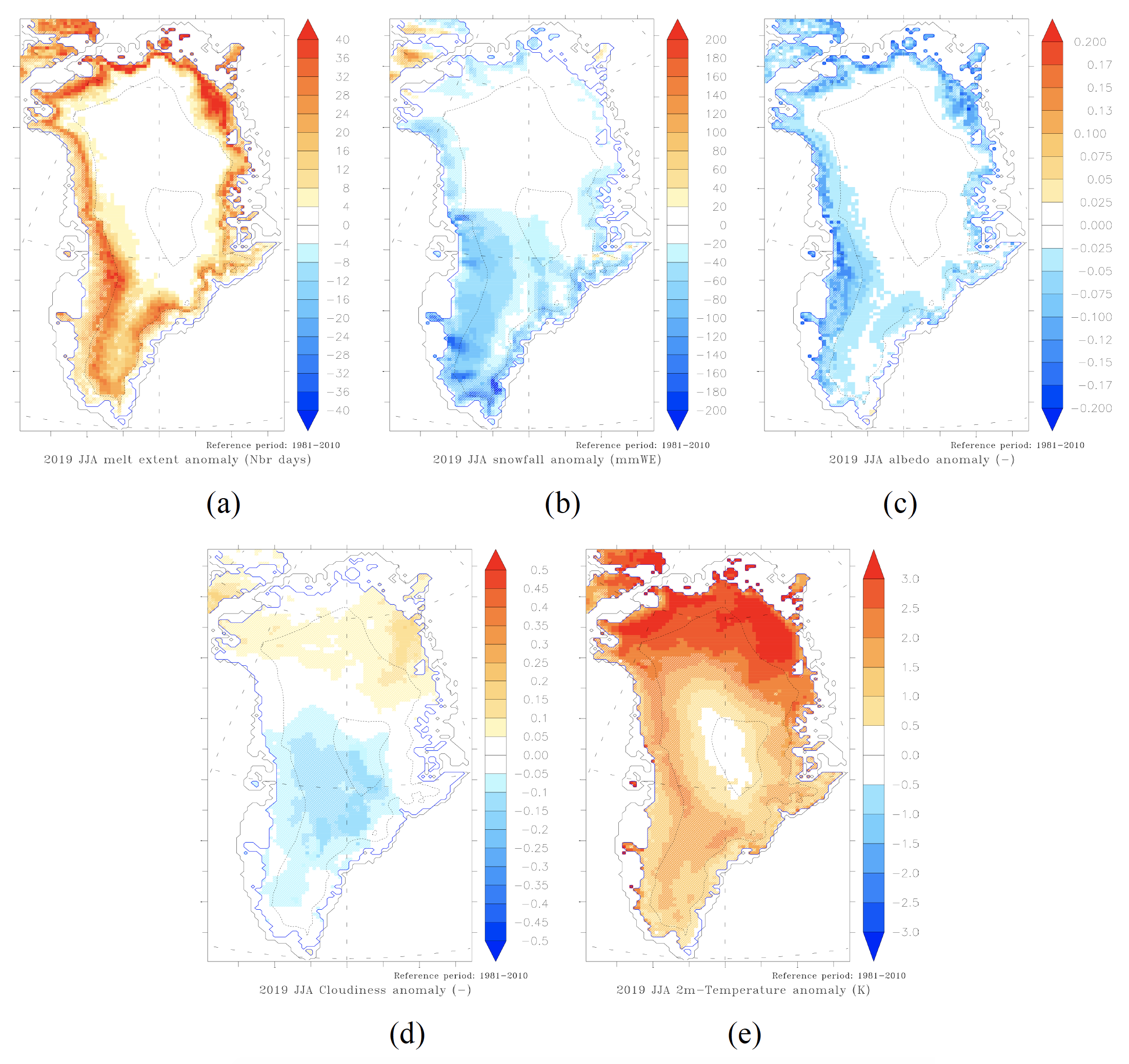 Unusually Clear Skies Drove Record Loss of Greenland Ice in 2019