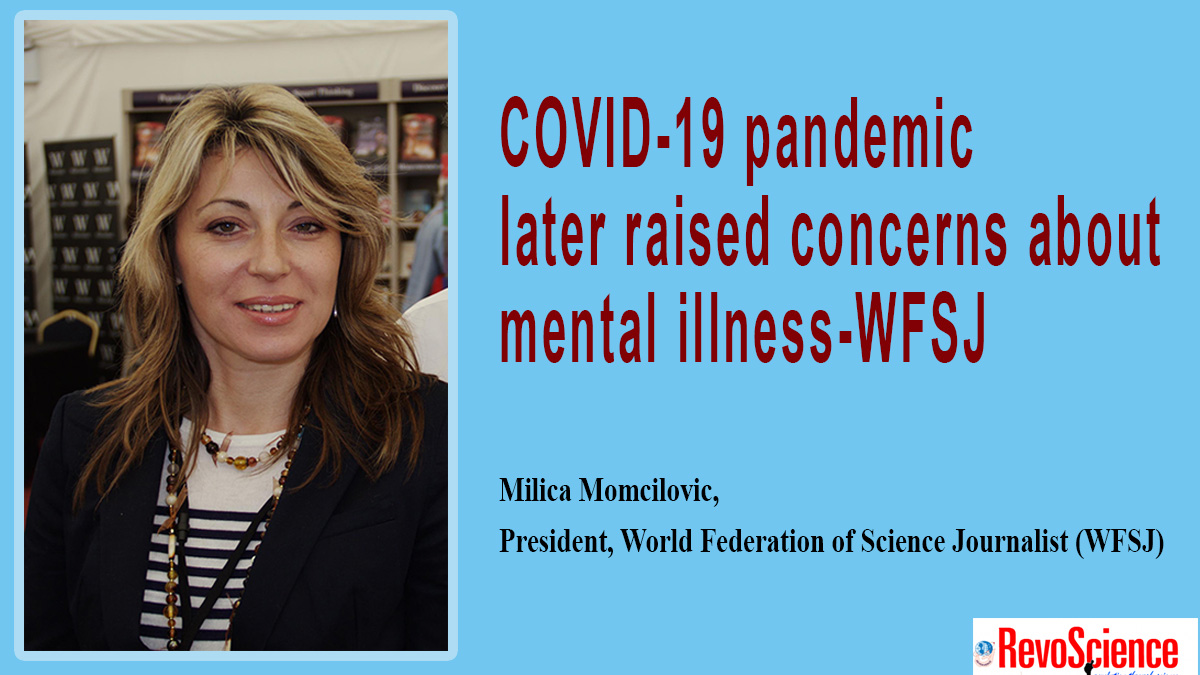 Covid19 pandemic later raised concerns about mental illness-WFSJ