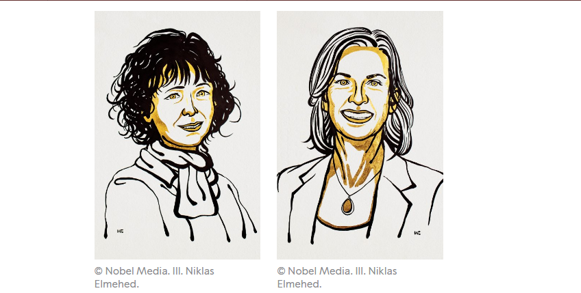 Nobel Prize in Chemistry 2020 awarded to Emmanuelle Charpentier and Jennifer A. Doudna