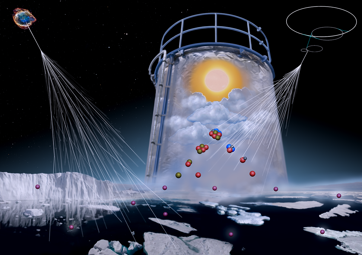 Scientists reveals the role of iodine acids in atmospheric aerosol formation