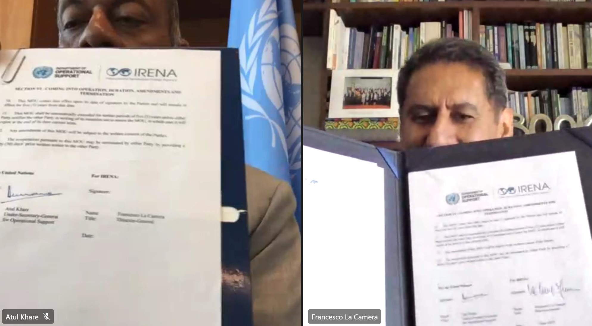 IRENA and UN Agree to Advance Renewables in Peacekeeping Operations