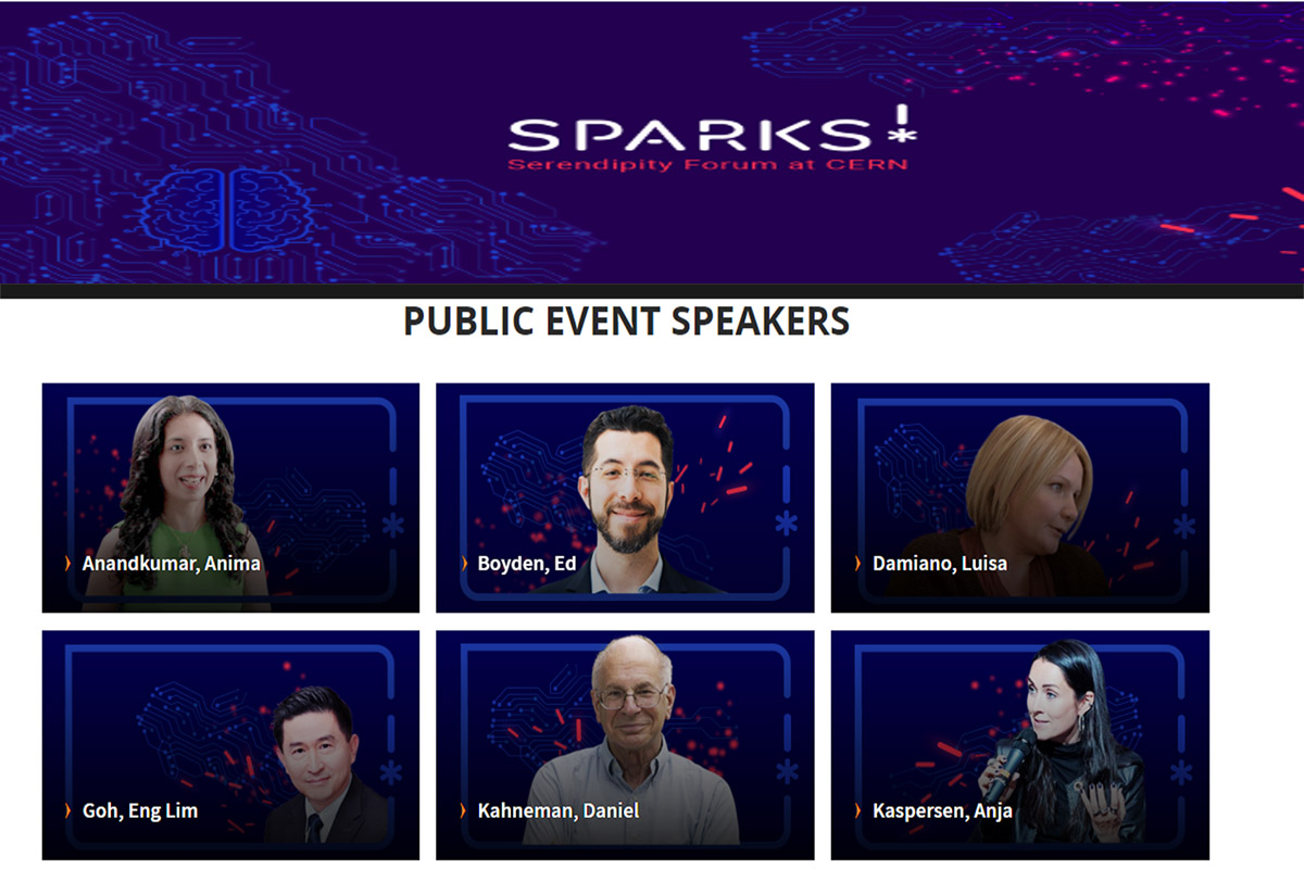 CERN organizing Public event Sparks! for future intelligence