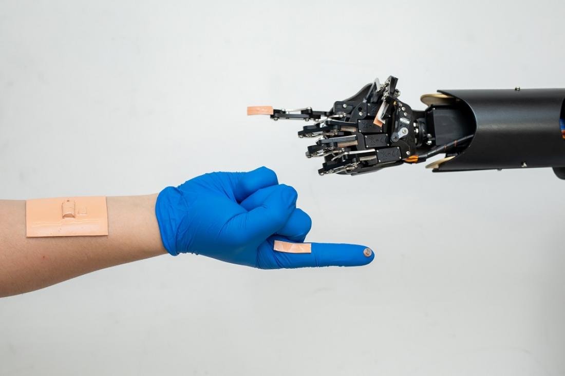 Robotic VR system to teleoperate robots with potential for Covid-19 swab tests and other tasks