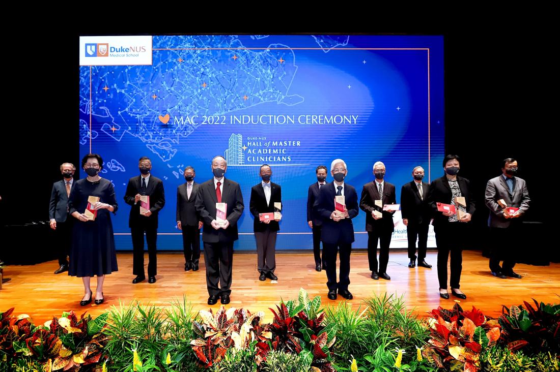 Duke-NUS inducts eight outstanding SingHealth…