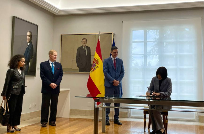 NASA Welcomes Spain as 25th Artemis Accords Signatory